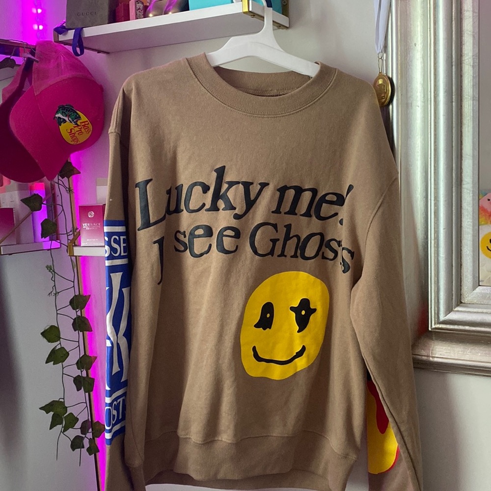 Selling Kanye west crewneck from Amazon